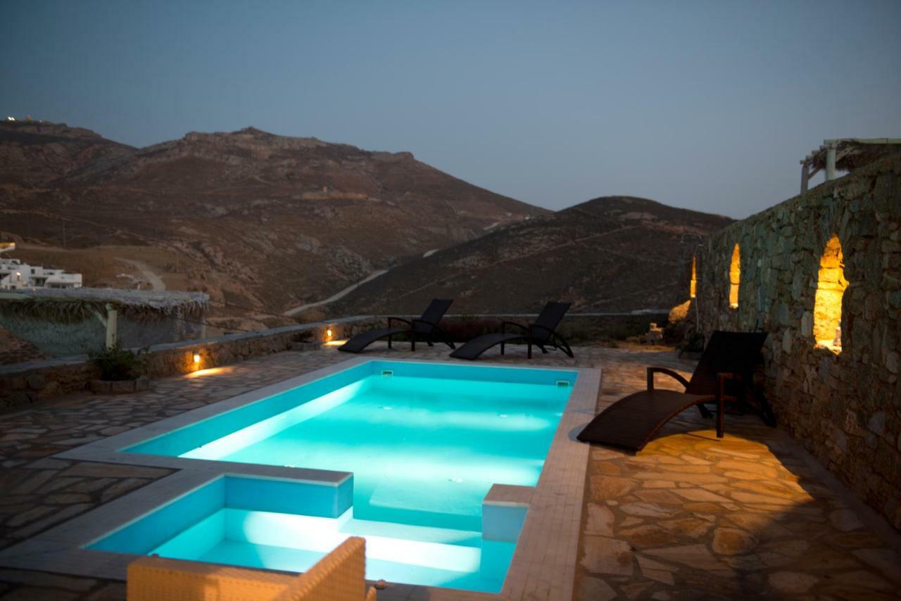 Wild View Mykonos Villa Merchia Beach Екстериор снимка