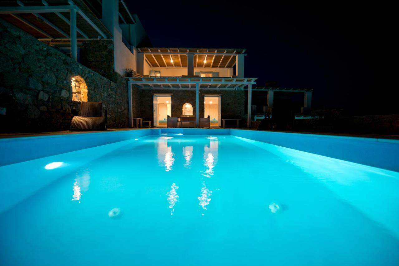 Wild View Mykonos Villa Merchia Beach Екстериор снимка