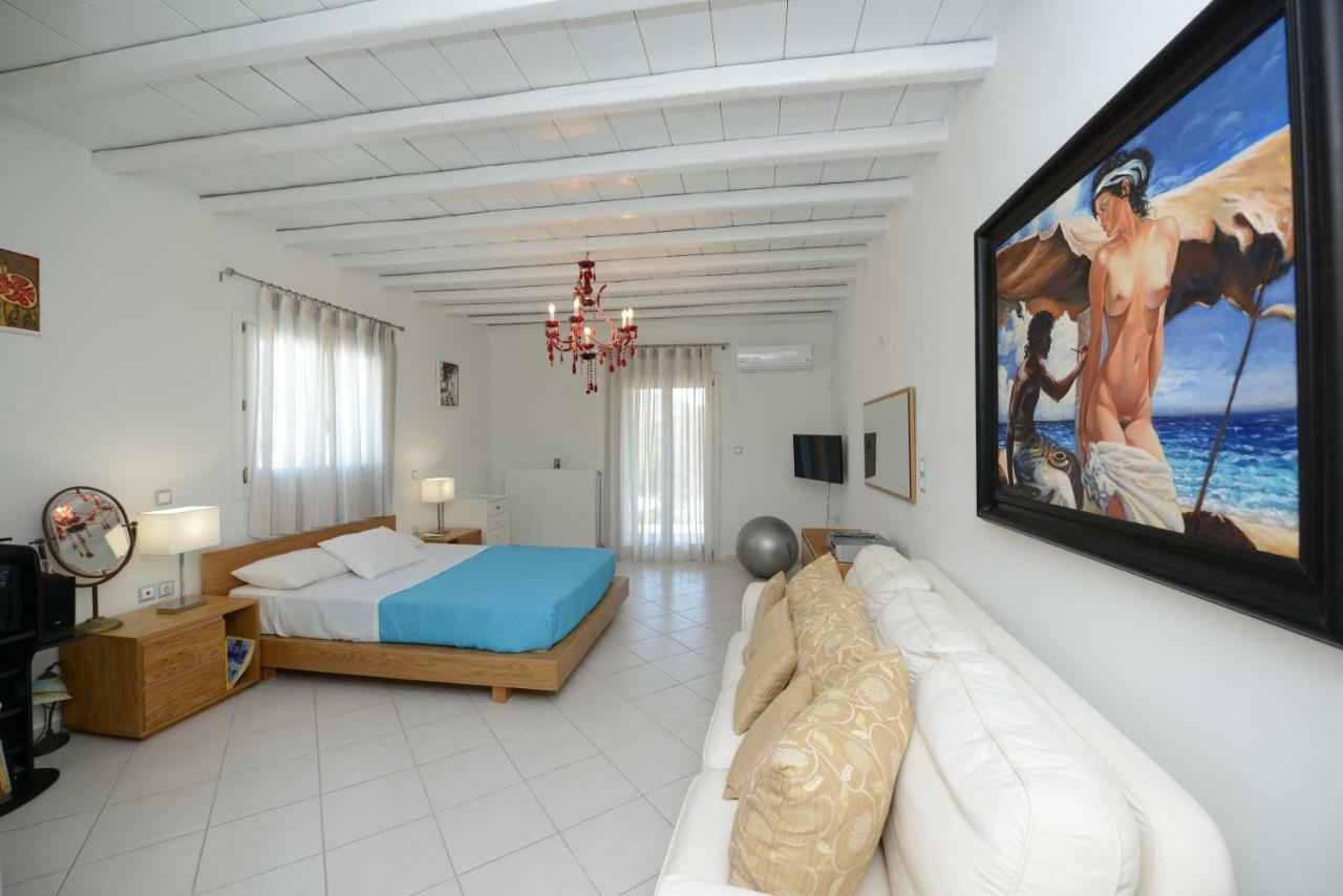 Wild View Mykonos Villa Merchia Beach Екстериор снимка