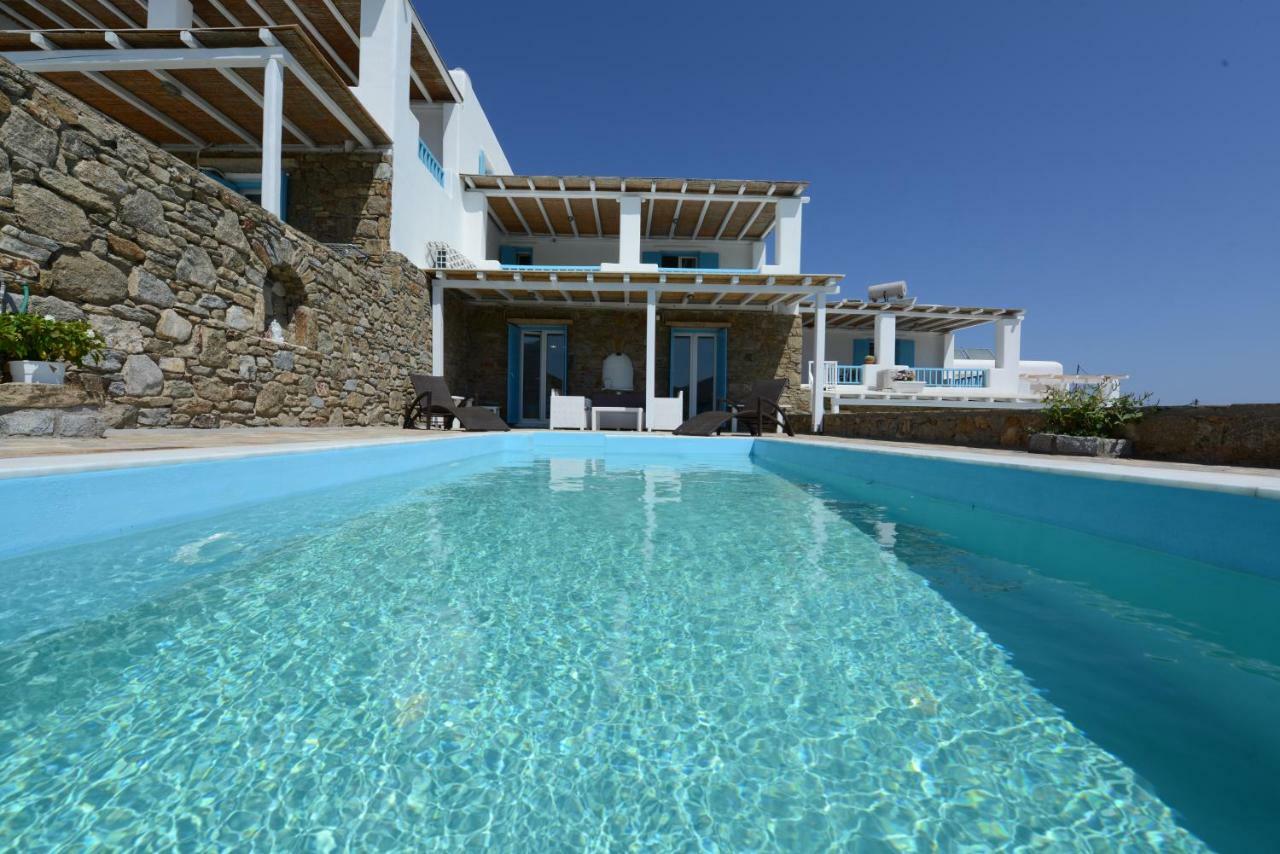 Wild View Mykonos Villa Merchia Beach Екстериор снимка