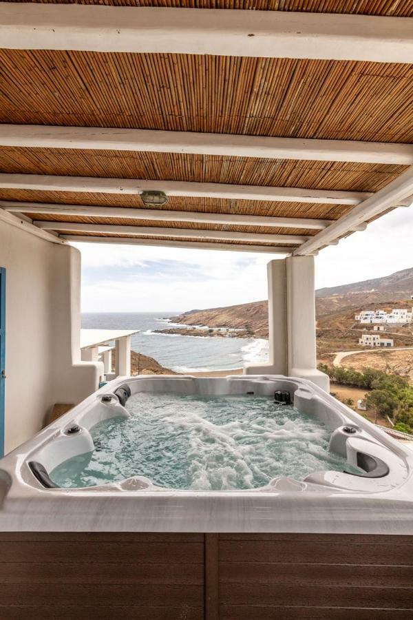 Wild View Mykonos Villa Merchia Beach Екстериор снимка