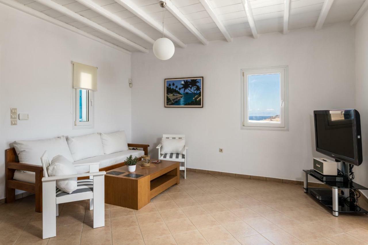 Wild View Mykonos Villa Merchia Beach Екстериор снимка